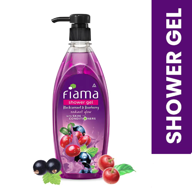 Feeama Radiant Glow Blackcurrant & Bearberry Shower Gel
