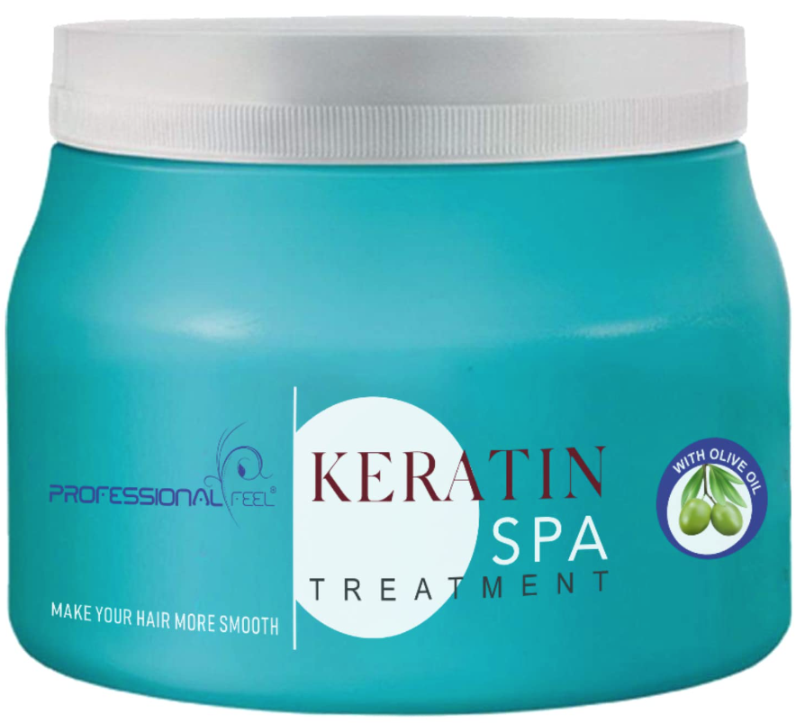 Kerratin Hair Spa Treatment, Beauty Real Make Your Hair More Smooth, Real Hair Spa Repairing Cream Bath for Damaged Hair